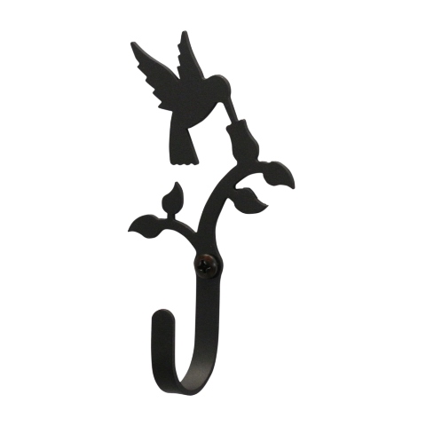 Village Wrought Iron WH-18-XS Hummingbird Wall Hook Extra Small - Black at Sears.com