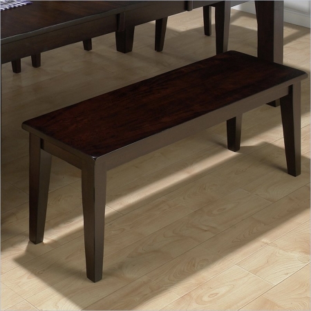 Jofran 972-20KD Backless Wood Dining Bench - Dark Rustic Prairie at Sears.com