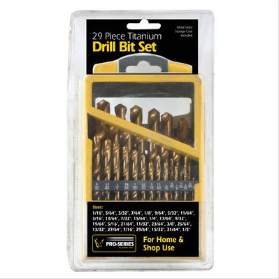 Pro-Series PS07350 29 Pc Titanium Drill Bit Set at Sears.com