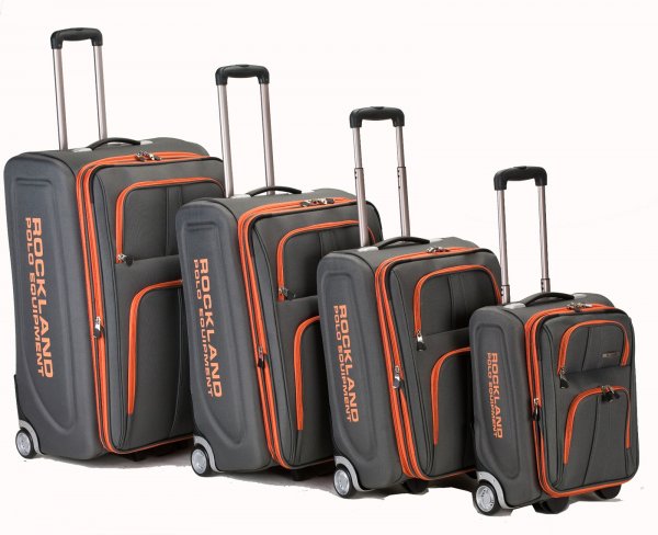 FOX LUGGAGE Varsity 4PC ROCKLAND POLO EQUIPMENT SET- F120-CHARCOAL at Sears.com