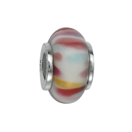 Metal Market Place 151372 Murano Glass Bead with Solid Sterling Silver Core. Weight- 3.00g at Sears.com