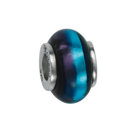 Metal Market Place 151379 Murano Glass Bead with Solid Sterling Silver Core. Weight- 3.00g at Sears.com