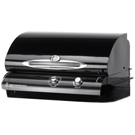Outdoor GreatRoom company JAG24-K Cook Number 24 in. Black Porcelain Convection Gas Grill Head with 24 in. Install Kit - CNKIT24B at Sears.com