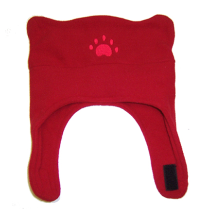 BearHands TC700RED Toddler Fleece Chin Strap Hat - Red at Sears.com