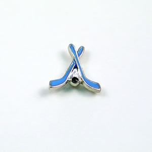 Foyo FM075 Mini Hockey Player Shoe Charm at Sears.com
