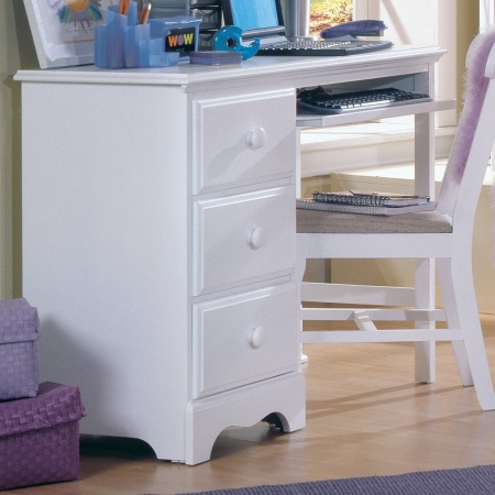 Carolina Furniture 411300 Cottage Computer Office Desk In White at Sears.com