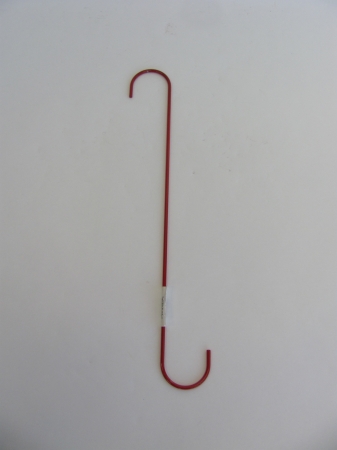 Glamos Wire 742518 18 In. S Hook  Red  Pack Of 25