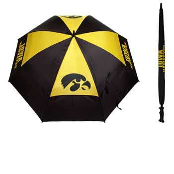 Team Golf 21569 Iowa Hawkeyes 62 in. Double Canopy Umbrella at Sears.com