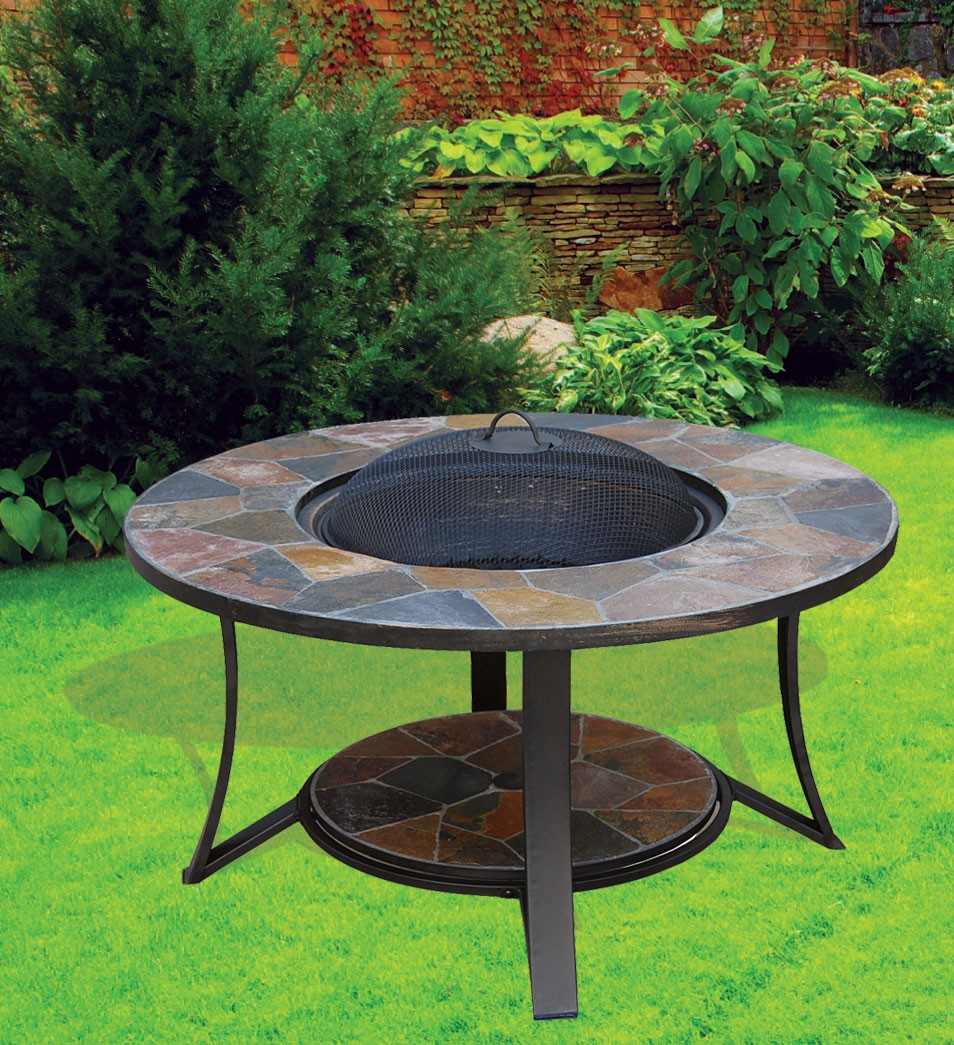Deeco Deeco DM-643610N-IC Arizona Sands II Fire Pit Table