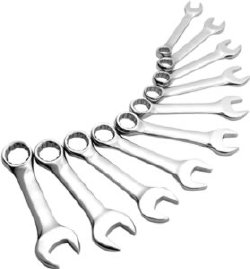 Sunex Tools 9930M 10 Piece SAE Stubby Combination Wrench Set - 10MM Thru 19MM at Sears.com