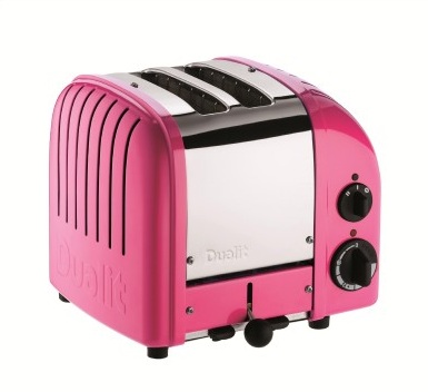Dualit Briel Espressione 27164 2 Slice Classic Toaster Chilly Pink