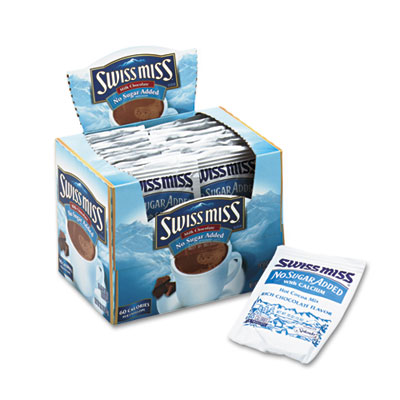 Swiss Miss. 55584 Hot Cocoa Mix, No Sugar Added, 24 Packets/Box at Sears.com