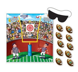 Beistle 66679 Pin The Ball Football Game at Sears.com