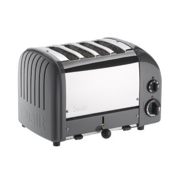 Dualit Briel Espressione 47166 4 Slice Newgen Classic Toaster Cobble Gray