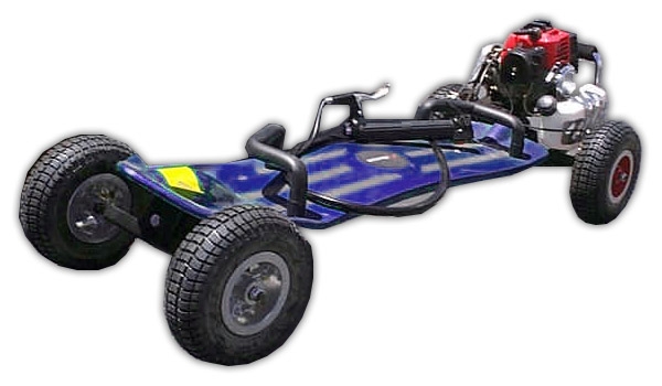 Scooter X 49Ccsxblu Blue 49cc SkaterX Gas Skateboard at Sears.com