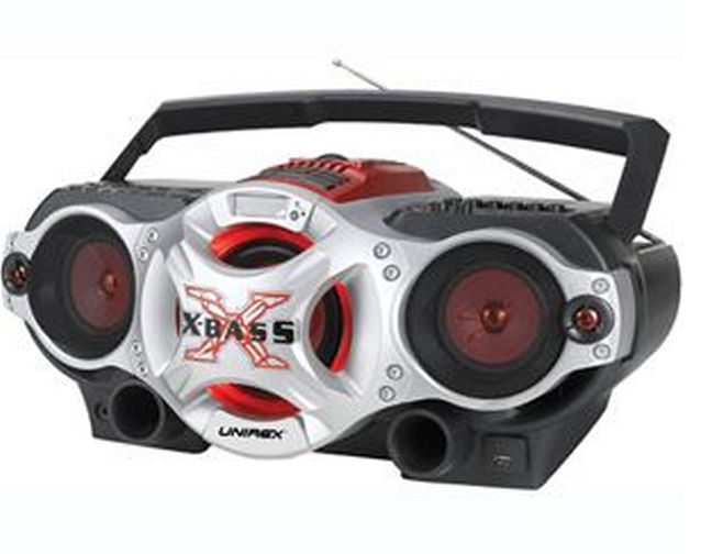 Unirex RX-2000 High Power Portable CD-MP3 Player with Super Woofer at Sears.com