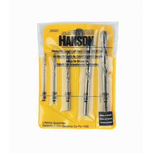 Hanson Irwin 30520 5 Piece Left Hand Drill Bit Set at Sears.com