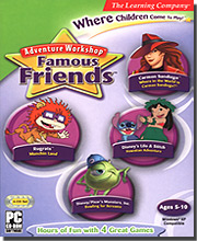LEARNING COMPANY 32185 Adventure Workshop Famous Friends at Sears.com