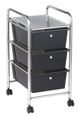 Early Childhood Resource,LLC Early Childhood Resource ELR-0852-SM 3 Drawer Mobile Organizer - Smoke Gray at Sears.com