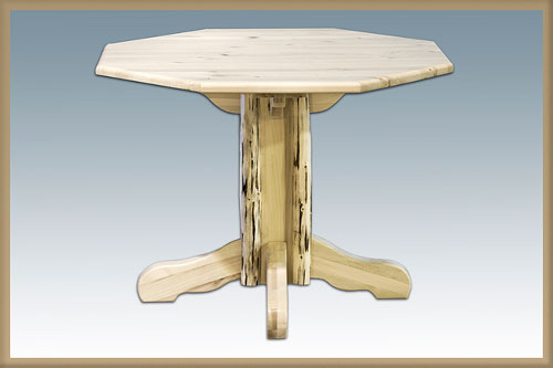 Montana Woodworks MWHCPTSL Homestead Center Pedestal Table at Sears.com
