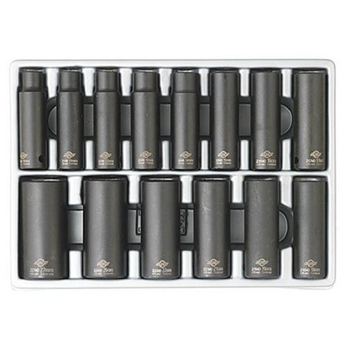 SUNEX TOOLS 2653 14 Piece Metric Deep Impact Set 10-27mm 1/2 Inch Drive at Sears.com