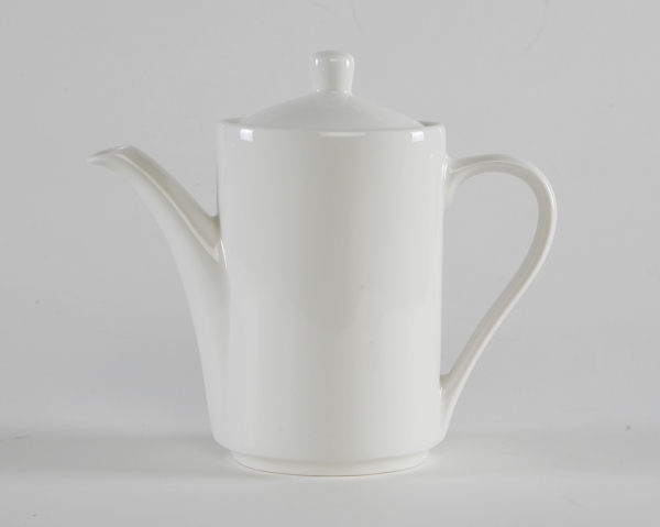Tuxton China AMU-102 AlumaTux Modena 7.5 in. Coffee Pot with Lid - Pearl White - 6 pcs at Sears.com