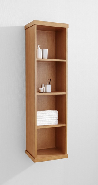 Virtu USA ESC-504-CH 12 in. Hewitt- Chestnut- Vanity Side Linen Cabinet at Sears.com