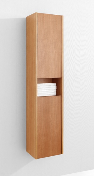 Virtu USA ESC-621-CH 12 in. Delmore- Chestnut- Vanity Side Linen Cabinet at Sears.com