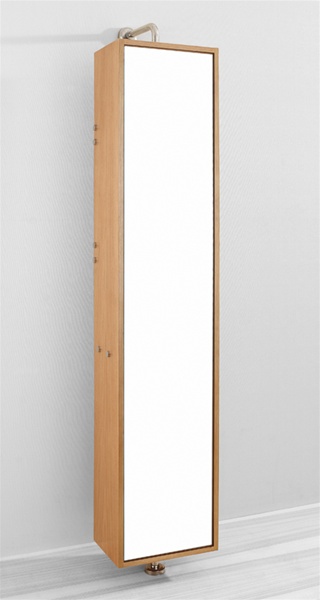 Virtu USA ESC-711-CH 14 in. Marcel- Chestnut- Vanity Side Linen Cabinet at Sears.com