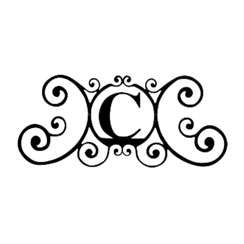 Village Wrought Iron HP-OD-C House Plaque Letter C at Sears.com