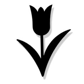 Village Wrought Iron MMB-MAG-98 Tulip Magnet - Black at Sears.com