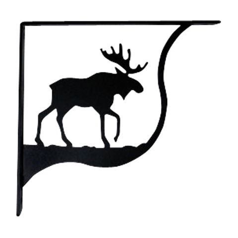 Village Wrought Iron SB-19-S Moose Shelf Brackets at Sears.com