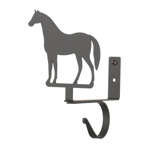 Village Wrought Iron CUR-SB-68 Horse Curtain Shelf Brackets at Sears.com