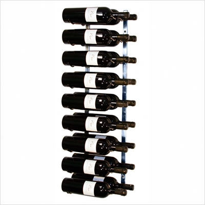 Wine Master Cellars MAG2-P VintageView MAG Platinum Series Eighteen Bottle Wall Mounted Magnum Wine Rack at Sears.com