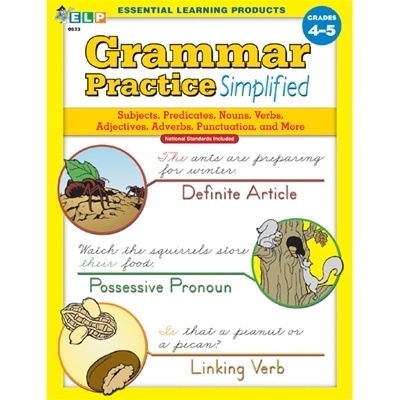Essential Learning Products ELP 0523 Grammar Practice Simplified 4-5 at Sears.com