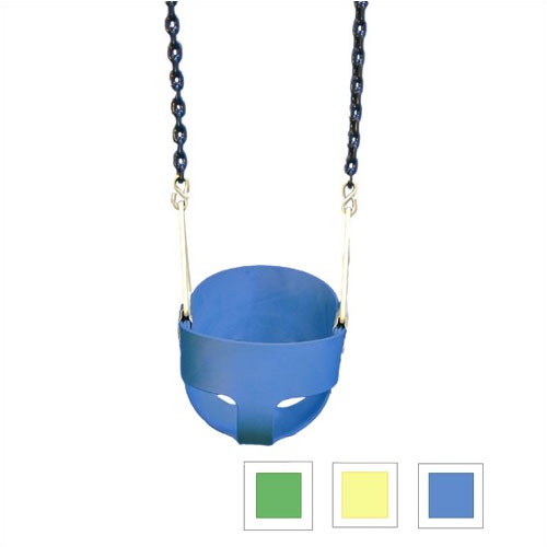 Gorilla Playsets 04-0008-B Full Bucket Toddler Swing - Blue