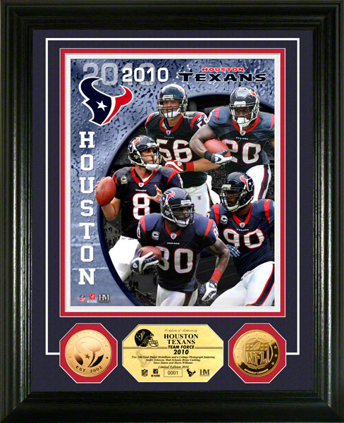 Highland Mint PHOTO3798K Houston Texans Team Force 24KT Gold Coin Photo Mint at Sears.com