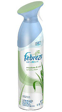 Proctor & Gamble 45535 MED 9.7 oz. Febreze Air Effects Meadows and Rain - Pack of 9 at Sears.com