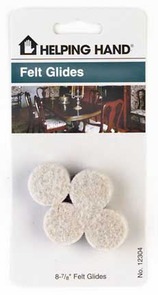 Helping Hands 8 Count .88in. Ivory Felt Glides  12304 - Pack of 3 at Sears.com