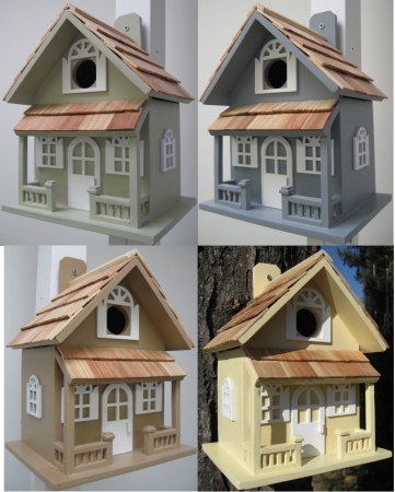 Home Bazaar Inc 8 Piece Taupe, Colonial Blue, Sage Green & Goldenrod