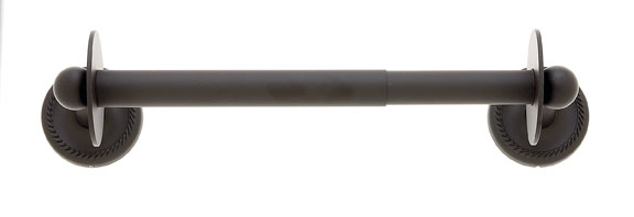 JVJHardware 20609 Kitchen Accessories 17 in. Roped Paper Towel Holder - Oil Rubbed Bronze at Sears.com