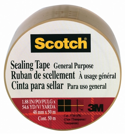 3m 1.88in. X 54.6 Yds Clear Scotch Package Sealing Tape  3710-DC CLR at Sears.com