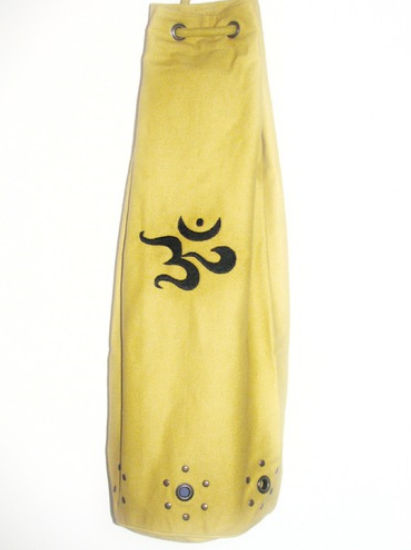 KushOasis OM101012-Yellow Yoga Bag - OMSutra OM Mahashakti Mat Bag - Color - Yellow at Sears.com