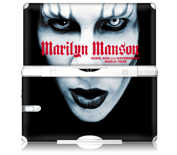 Music Skins MusicSkins MS-MANS10013 Nintendo DS Lite- Marilyn Manson- Manson Guns Skin at Sears.com