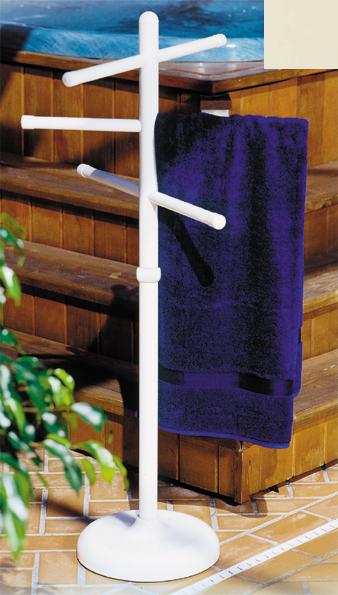 Outdoor Lamp company 401B Portable Outdoor 3 Bar Towel Tree - Bone at Sears.com
