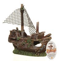 Rc Hagen 12173 Marina Ornament Sunken Galleon, Small