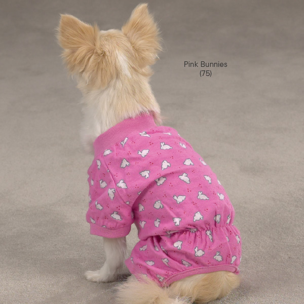 Pet Pals Zm001 12 75 Casual Canine Cozy Pajama Sm Pink Bunny
