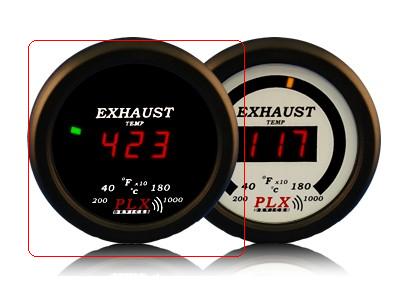 PLX Devices PLX-DM-5-EGT-Black Exhaust Gas Temperature Single Gauge - Black at Sears.com