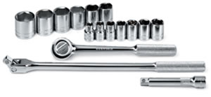 SK HAND TOOLS SK Hand Tool SK 4116-6 16 Piece.5" Drive 6 Point Fractional Socket Set at Sears.com