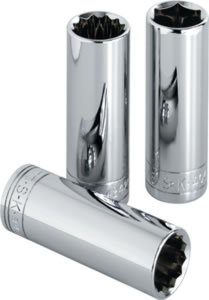 SK HAND TOOLS SK Hand Tool SK 8458 .38" Drive- 6 pt. Extra Long Deep Metric Socket- 8 mm at Sears.com